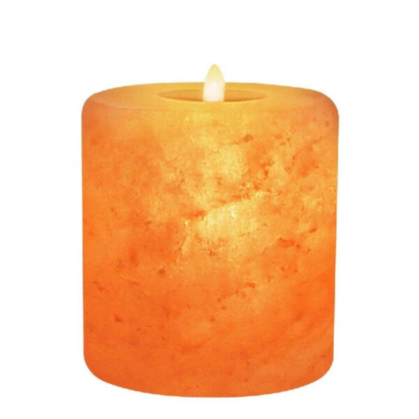 Cylinder Salt Candle